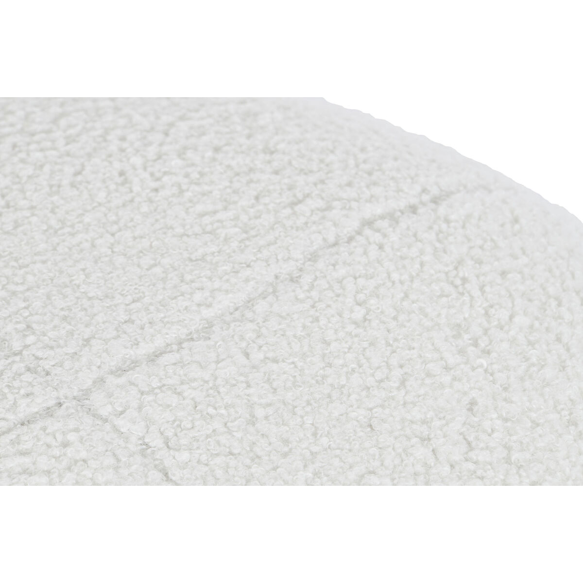 Fotpall DKD Home Decor 45 x 45 x 36 cm Trä Vit